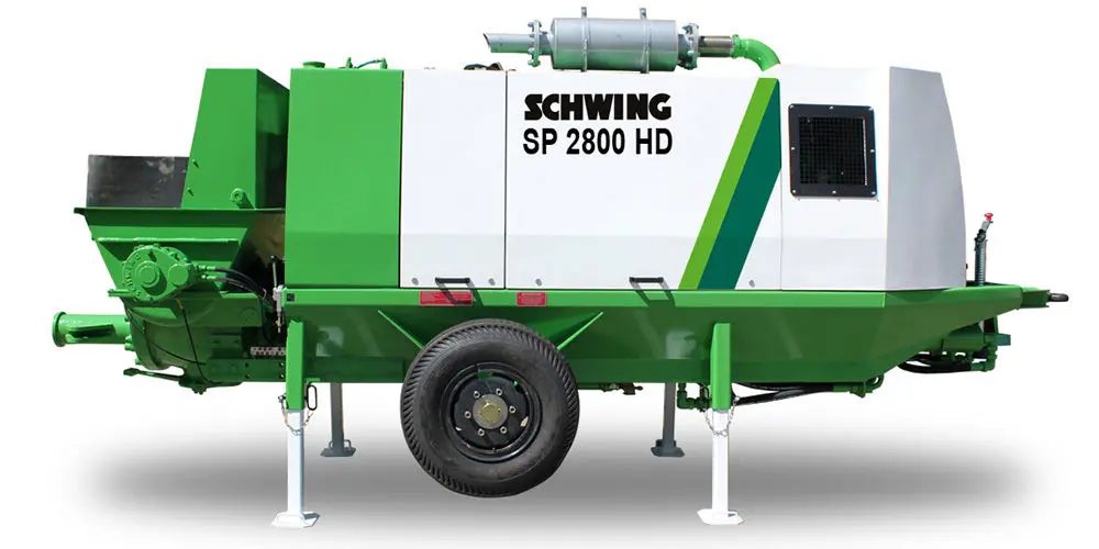 Concrete pump